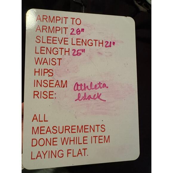 ATHLETA Triumph Hybrid Half Zip Sweatshirt Womens XL Black Athleisure Casual - Picture 6 of 15